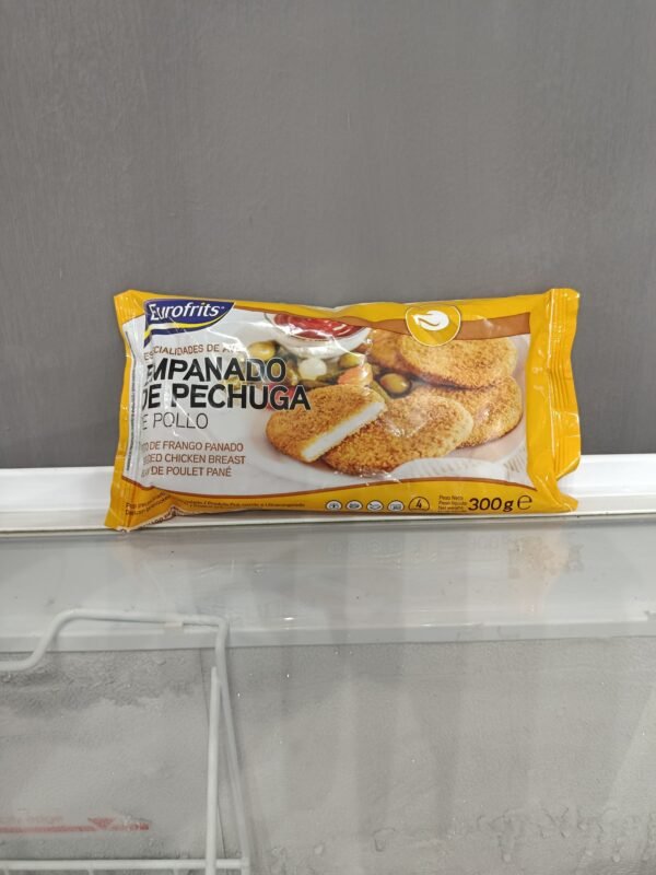 Pechuga de pollo empanada